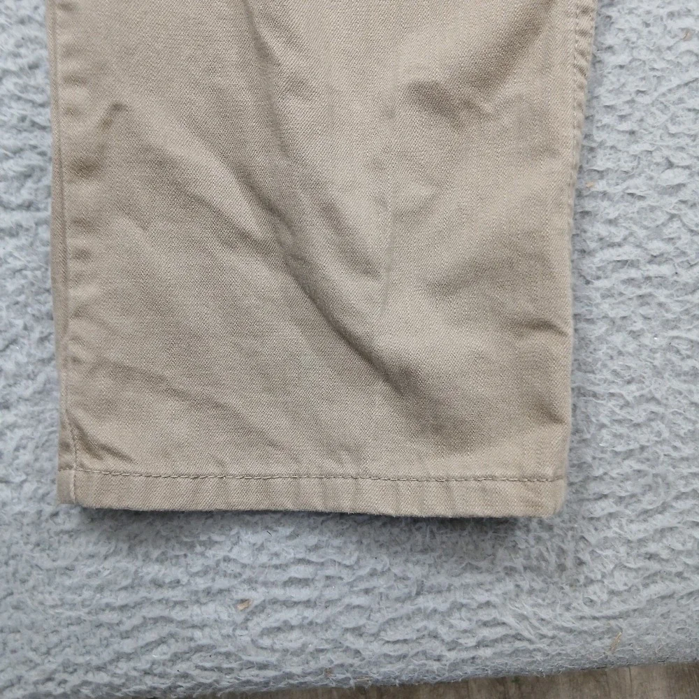 Levi's 559 Relaxed Straight Fit Khaki‎ Chino Pants Men's 42x32 Tan EUC
